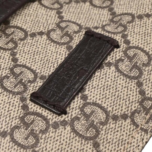 Gucci Beige PVC GG Shoulder Bag - Picture 4 of 9